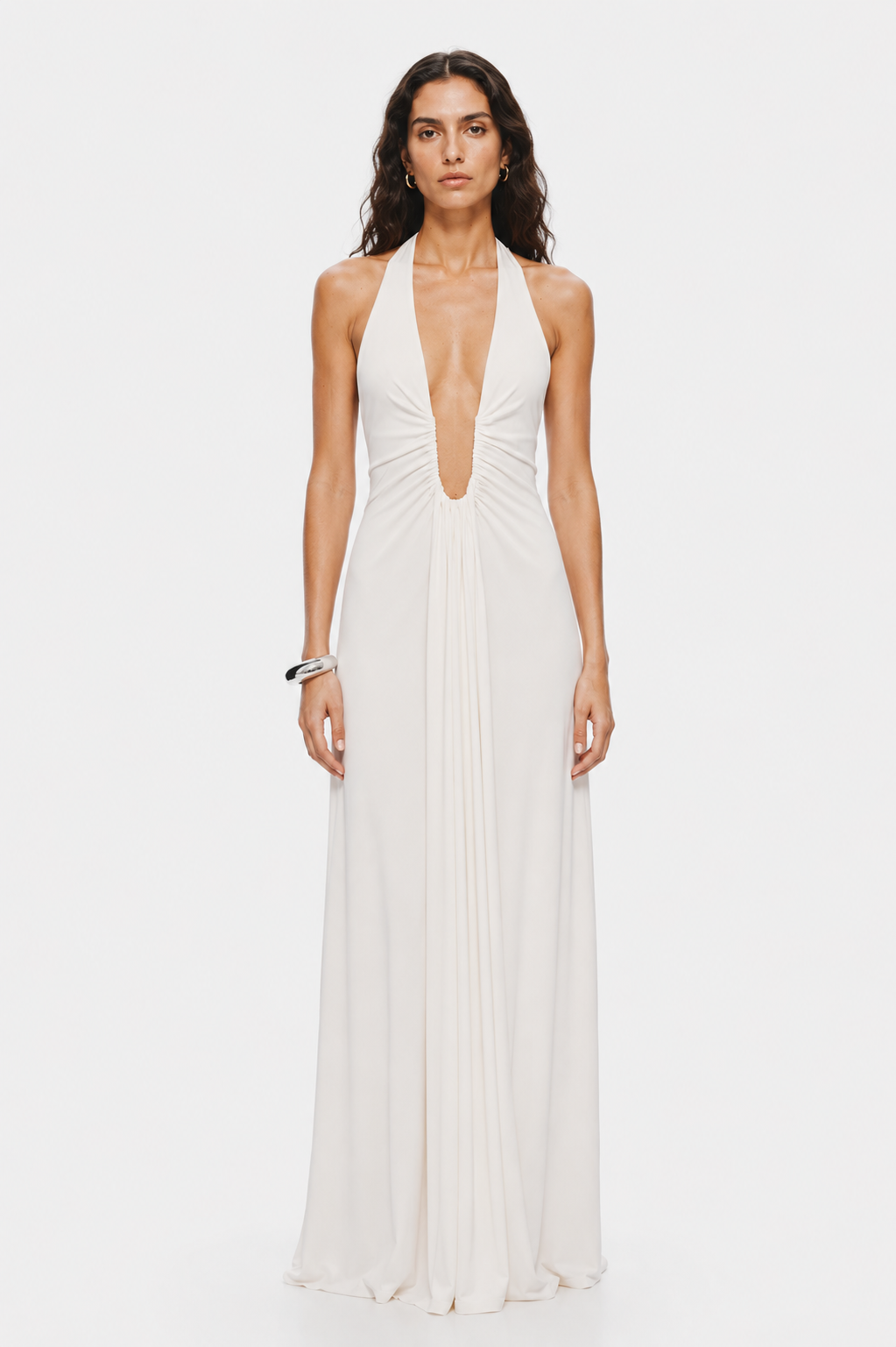 Jennifer Cupro Dress - Sleek, Smooth Cupro Silhouette