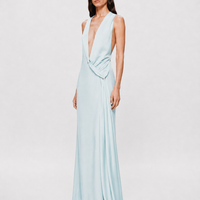 The Harlow Satin Dress - Elegant, Luxe Satin Evening Gown