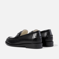 Wilde Black Penny Loafer — Men's