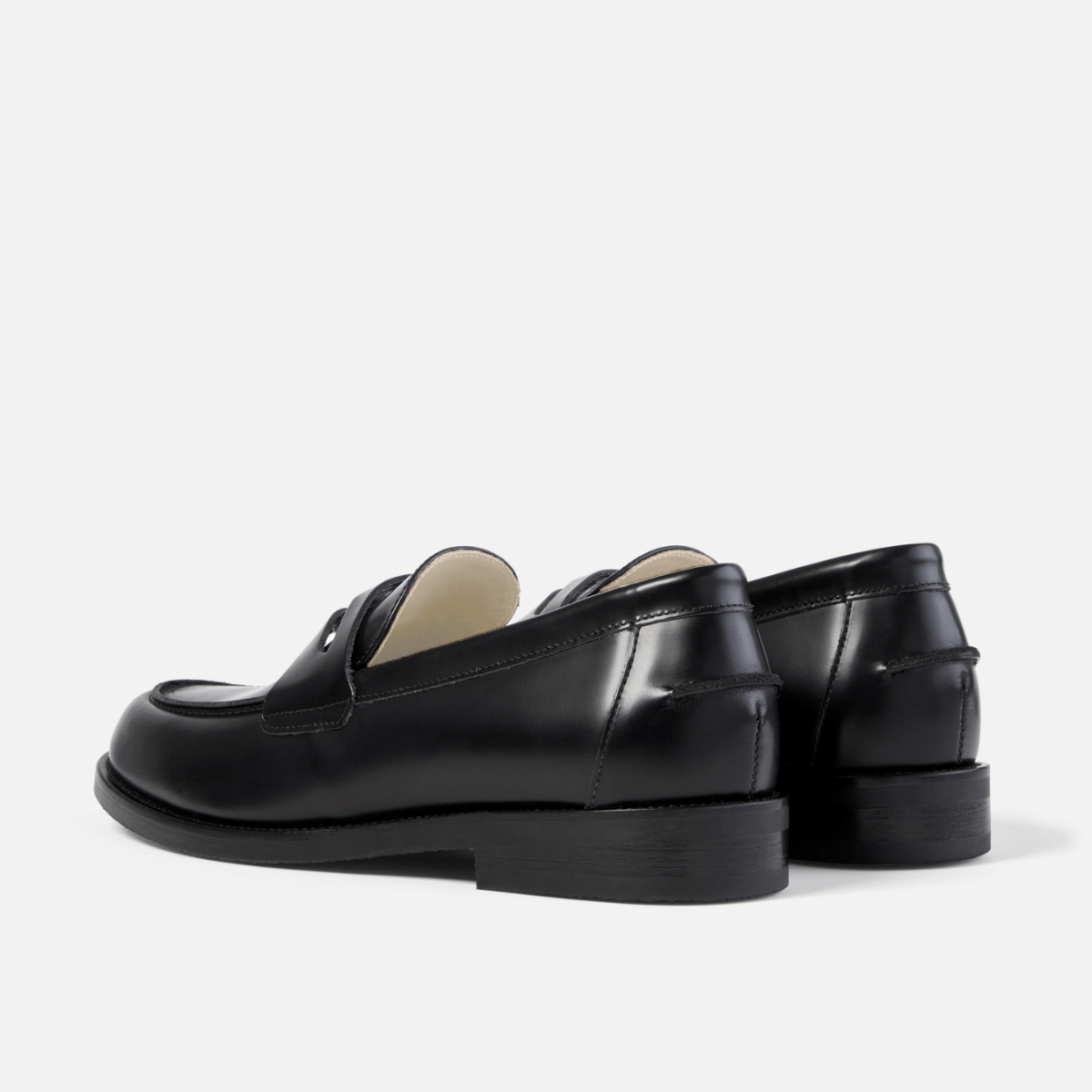 Wilde Black Penny Loafer — Men's