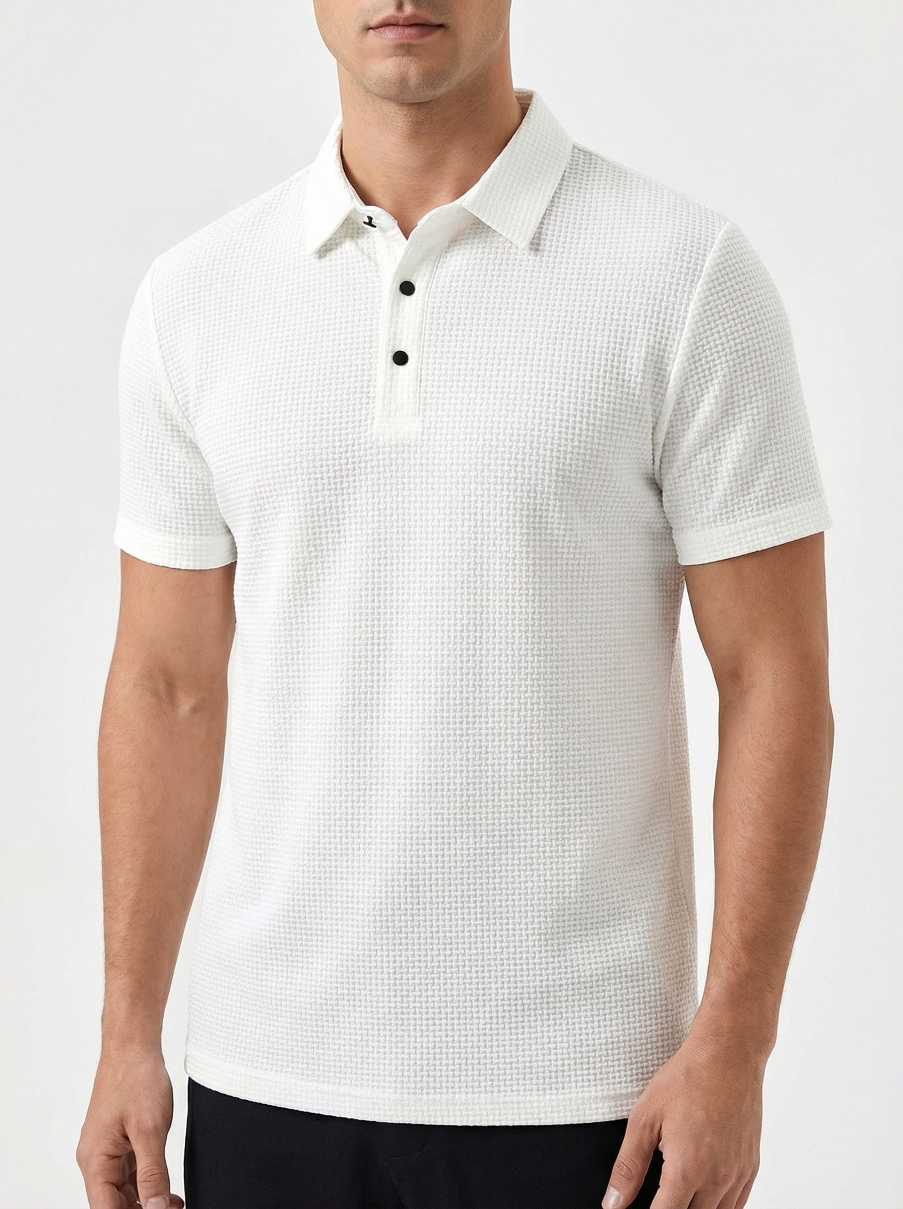Siena Weave Polo Shirt