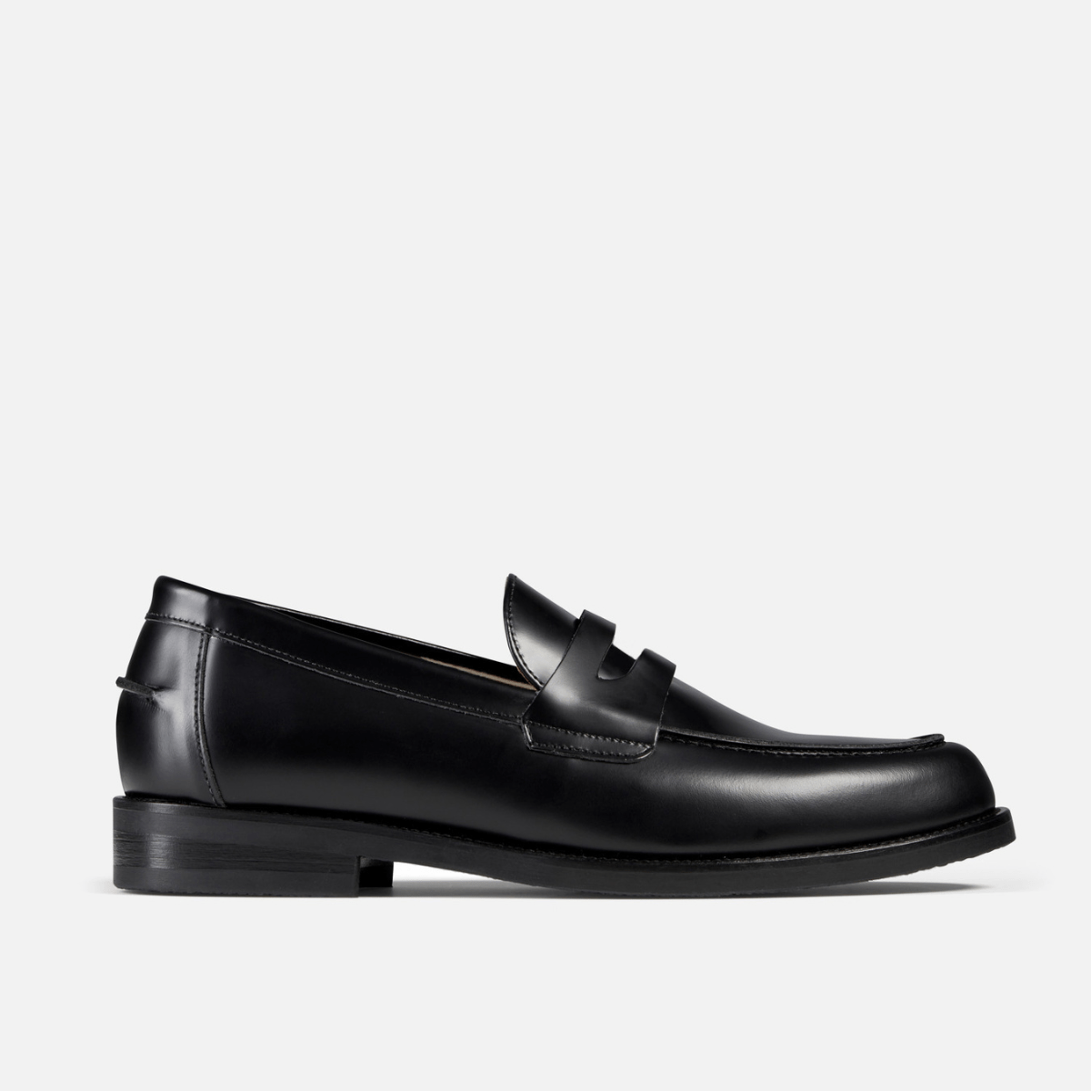 Wilde Black Penny Loafer — Men's