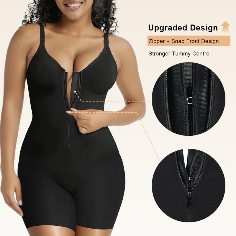 ShaperX™ One-Zip Full-Body Shaper — Seamless Silhouette in a Single Zip