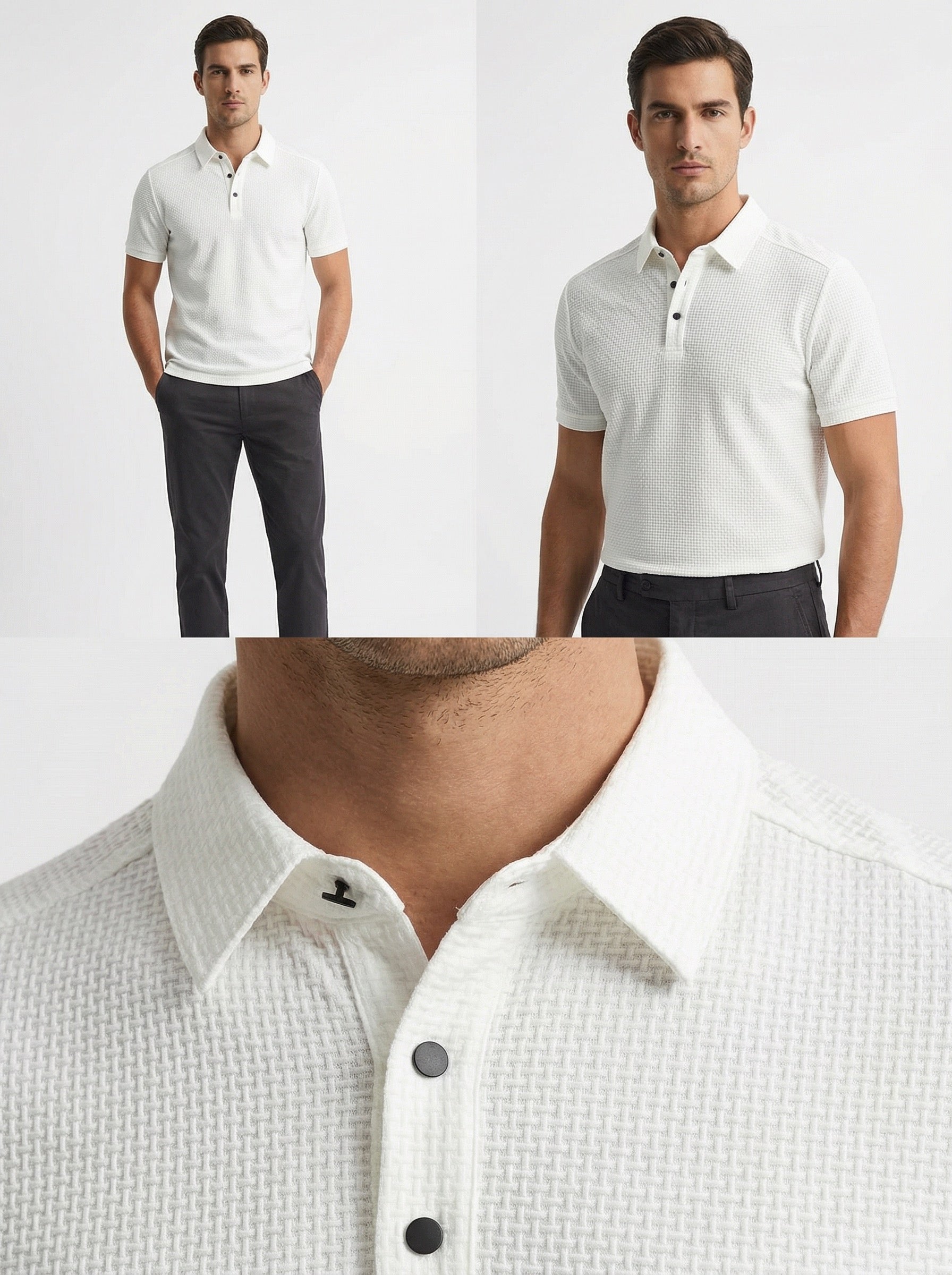 Siena Weave Polo Shirt