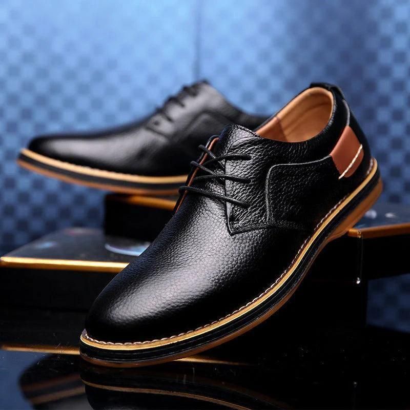 Knight Walkers Men's Derby Lace-Up Shoes