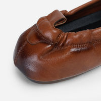 Stratford Driving Loafers — Brown