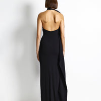 Alessia Gown in Black - Elegant Evening Dress