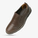 Genuine Leather Pull-Up Loafer — Brown