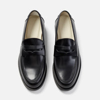 Wilde Black Penny Loafer — Men's