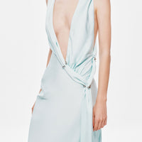 The Harlow Satin Dress - Elegant, Luxe Satin Evening Gown