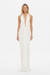 The Venus Gathered Cupro Dress