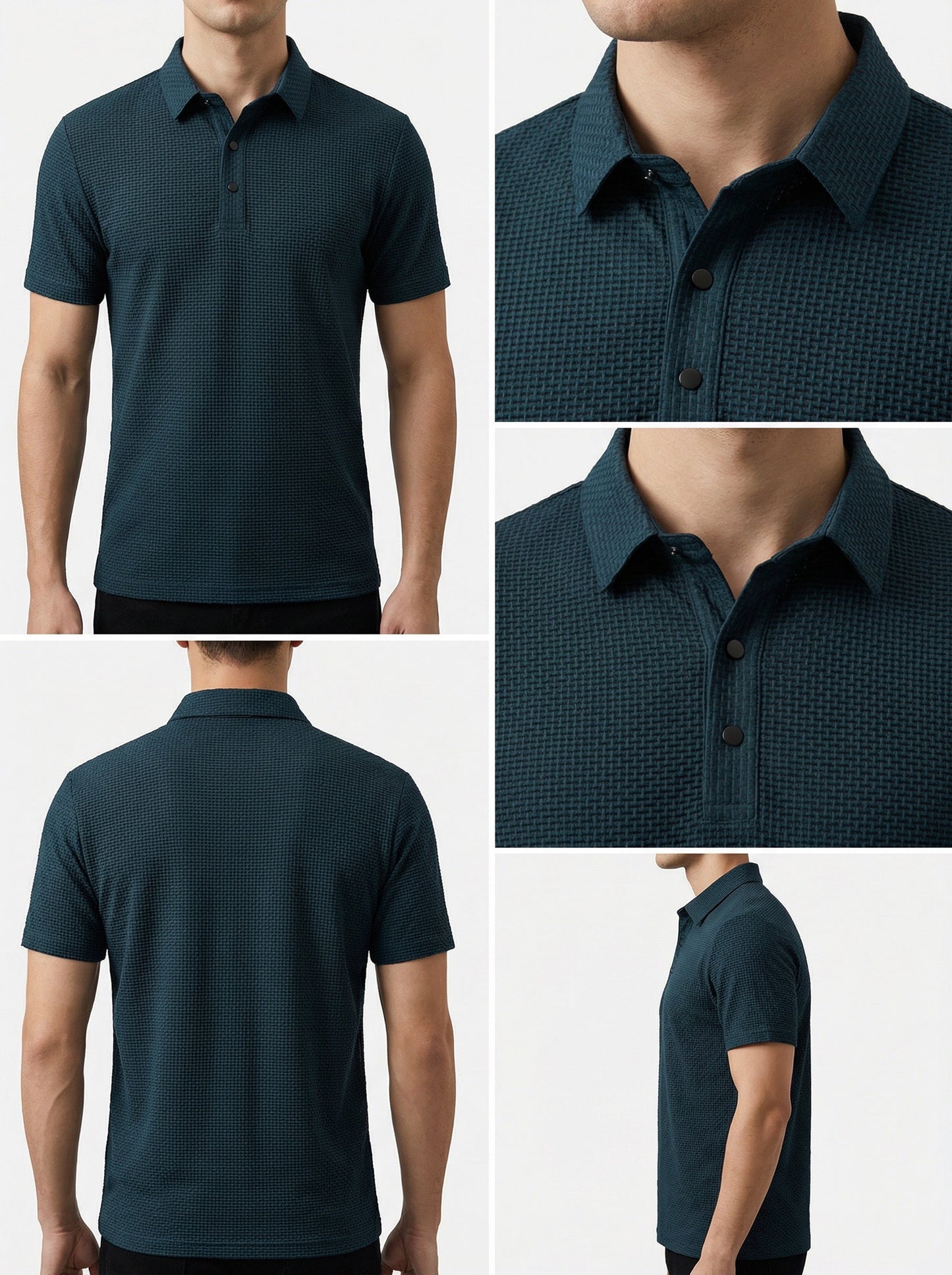 Siena Weave Polo Shirt