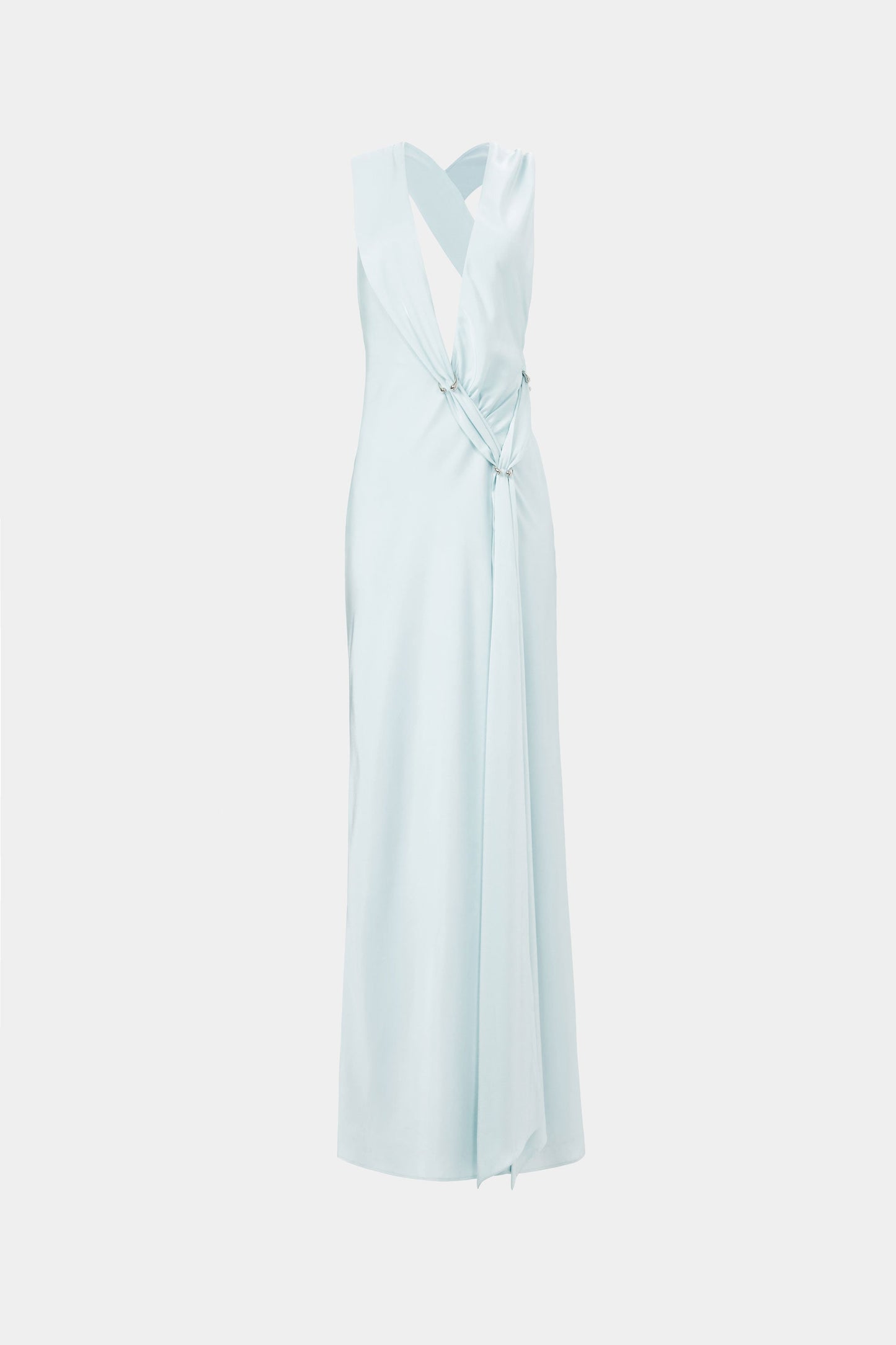 The Harlow Satin Dress - Elegant, Luxe Satin Evening Gown