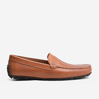 Tucson Driving Moccasin — Tan Leather
