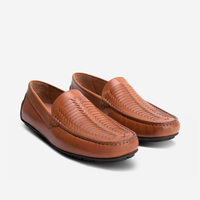 Tucson Driving Moccasin — Tan Leather