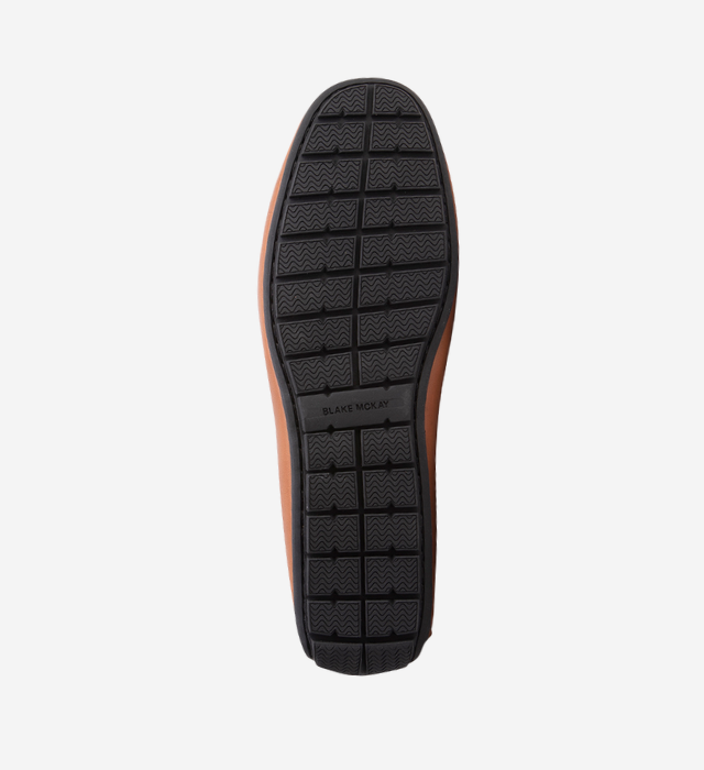 Tucson Driving Moccasin — Tan Leather