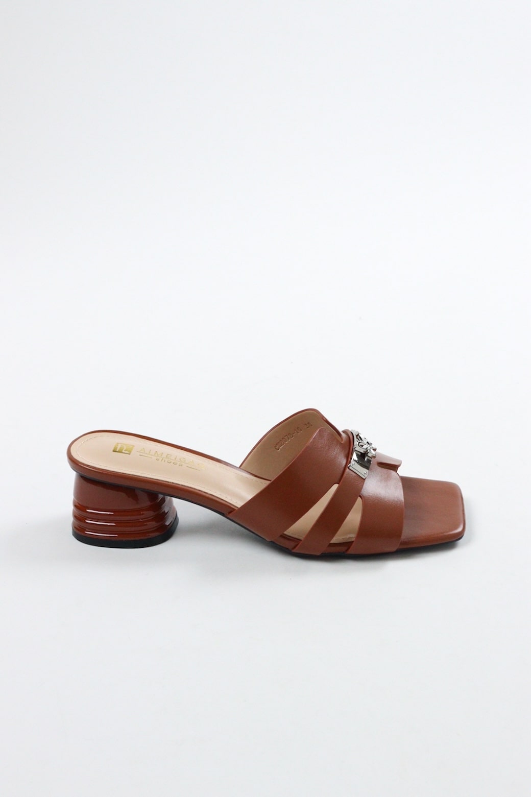 Women's Butterfly Slip-On Heels — Brown